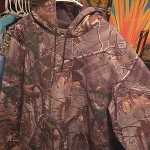 under armour camo hoodie